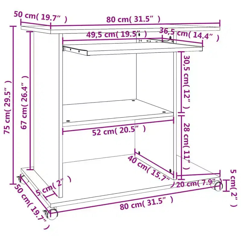 Étagère à 5 niveaux avec tablettes ajustables, bibliothèque haute autoportante pour salon et bureau à domicile