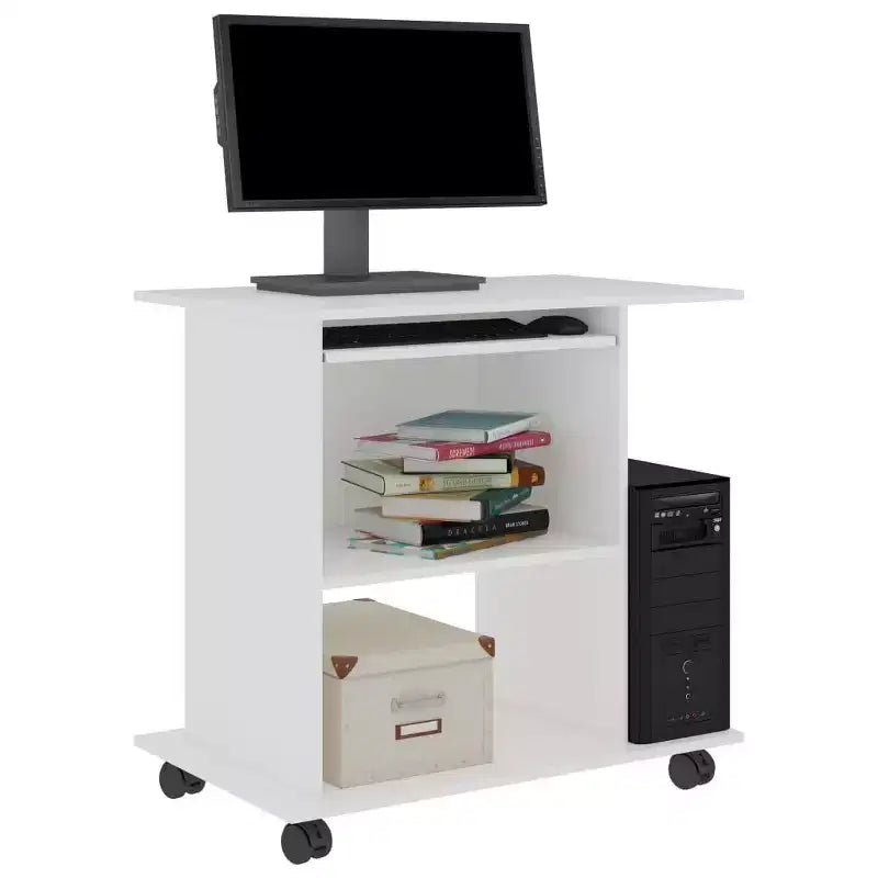 Étagère à 5 niveaux avec tablettes ajustables, bibliothèque haute autoportante pour salon et bureau à domicile