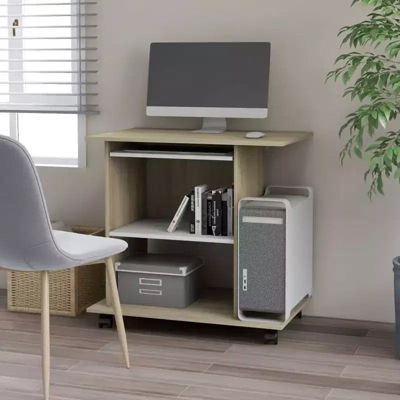 Étagère à 5 niveaux avec tablettes ajustables, bibliothèque haute autoportante pour salon et bureau à domicile