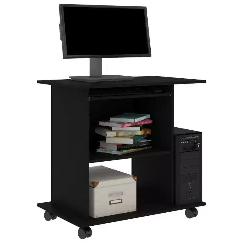 Étagère à 5 niveaux avec tablettes ajustables, bibliothèque haute autoportante pour salon et bureau à domicile
