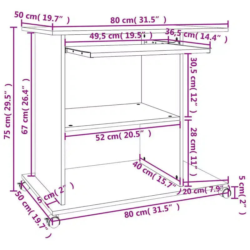 Étagère à 5 niveaux avec tablettes ajustables, bibliothèque haute autoportante pour salon et bureau à domicile