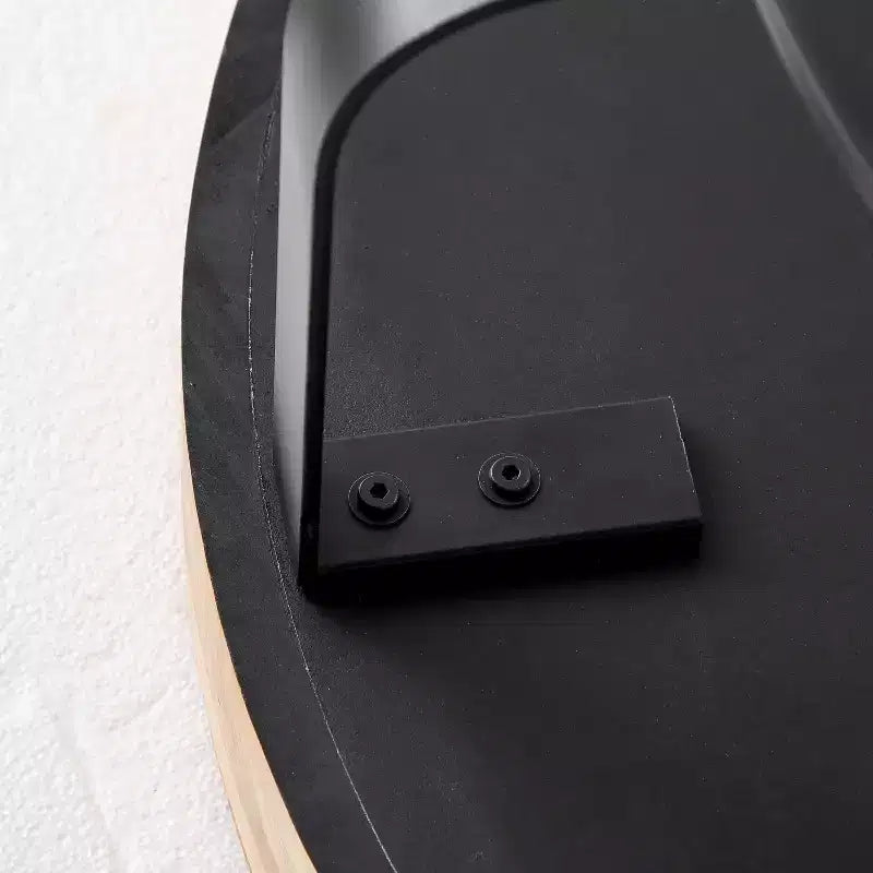 Table basse rétro de 33,86 pouces avec plateau relevable et pieds en métal, table basse ronde, 100 kg