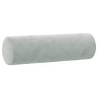 Canapé 2 places en velours avec coussins décoratifs, gris clair, 120 cm