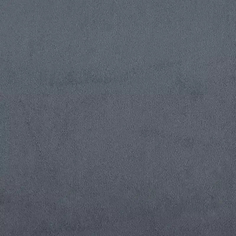 Canapé 2 places en velours avec coussins décoratifs, gris clair, 120 cm