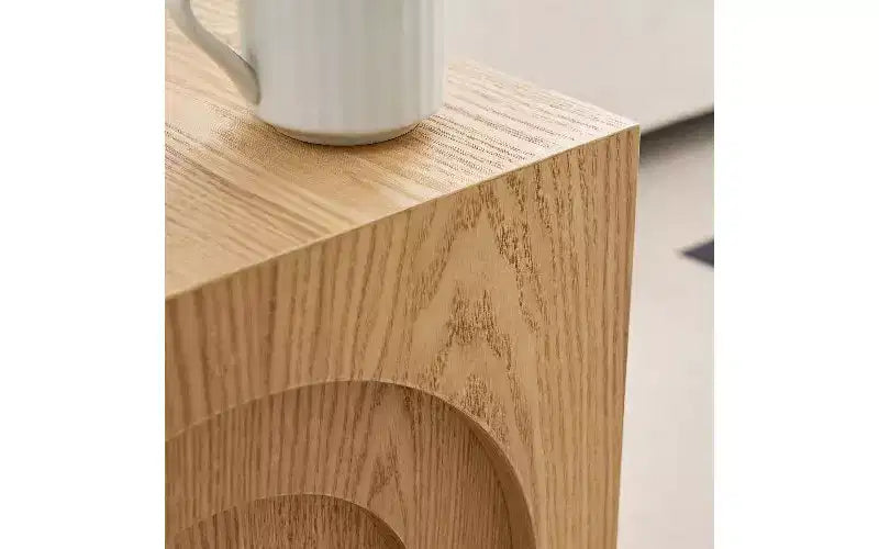 Table d'appoint carrée moderne, table d'appoint en MDF pour salon et chambre à coucher