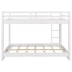 Lit superposé en bois Queen Size avec lit gigogne pour chambre d'enfant et appartement