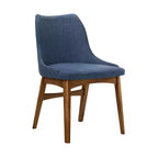 Chaise latérale rembourrée, pieds en bois massif, chaise de salle à manger et d'appoint