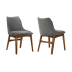 Chaise latérale rembourrée, pieds en bois massif, chaise de salle à manger et d'appoint
