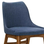 Chaise latérale rembourrée, pieds en bois massif, chaise de salle à manger et d'appoint