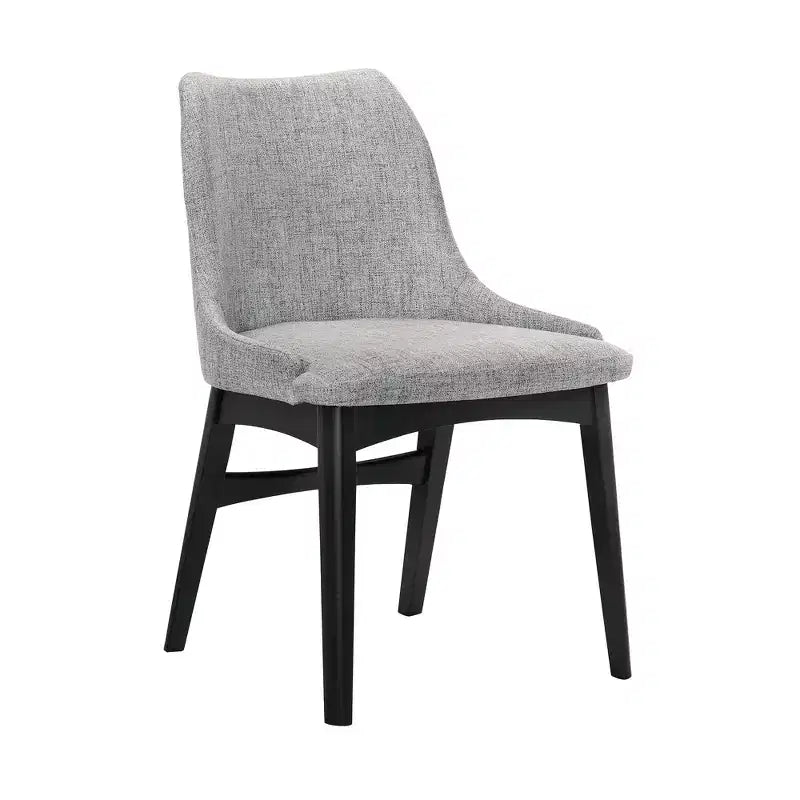 Chaise latérale rembourrée, pieds en bois massif, chaise de salle à manger et d'appoint