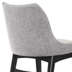 Chaise latérale rembourrée, pieds en bois massif, chaise de salle à manger et d'appoint
