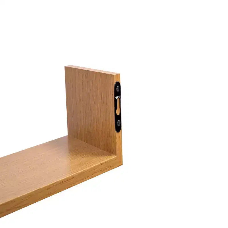 Étagère flottante en bois d'érable de 14 po avec support invisible, fixation murale pour salle de bain, chambre et cuisine