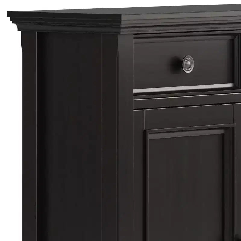 Meuble de rangement pour entrée, Brun Hickory, Étagères réglables, Pin et Contreplaqué
