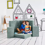 Canapé de jeu pour enfants, pliable et convertible
