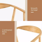 Fauteuil d'appoint moderne en bambou, chaise de loisirs rembourrée pour salon