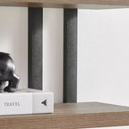 Panneau d'intimité sous le bureau 41 po de large, rangement de câbles et poches organisatrices, bureau assis-debout