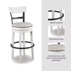 Lampe de table en céramique avec abat-jour en lin, blanc mat, 61 cm