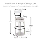 Lampe de table en céramique avec abat-jour en lin, blanc mat, 61 cm